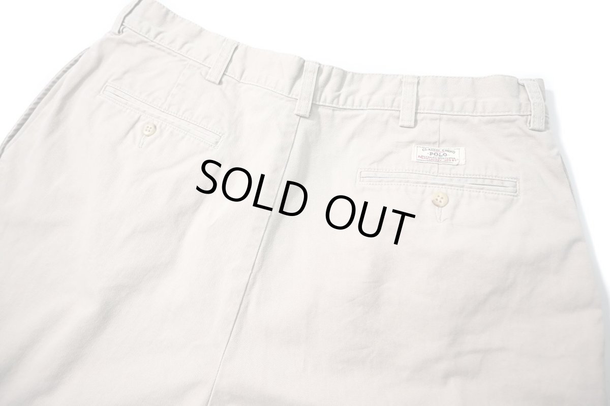 画像3: 90-00s Used Polo Ralph Lauren Tyler Shorts Khaki ラルフローレン (3)