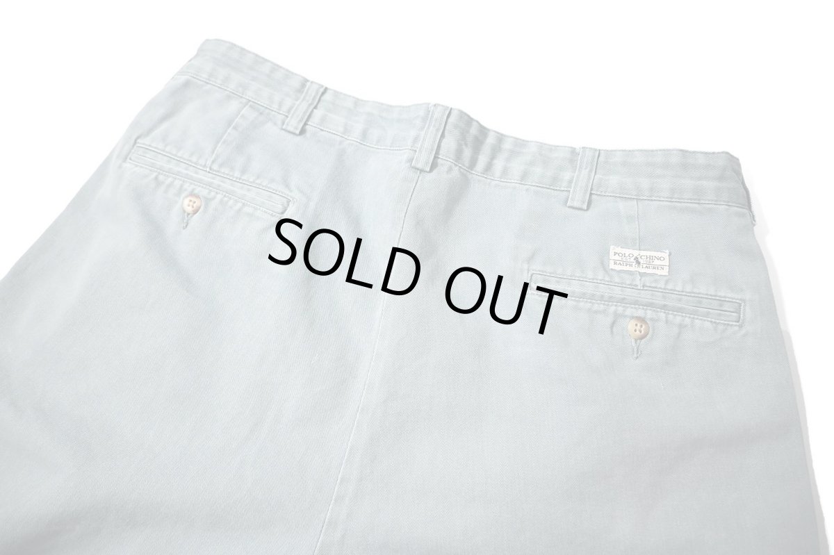 画像3: 90-00s Used Polo Ralph Lauren Tyler Shorts Sax ラルフローレン (3)