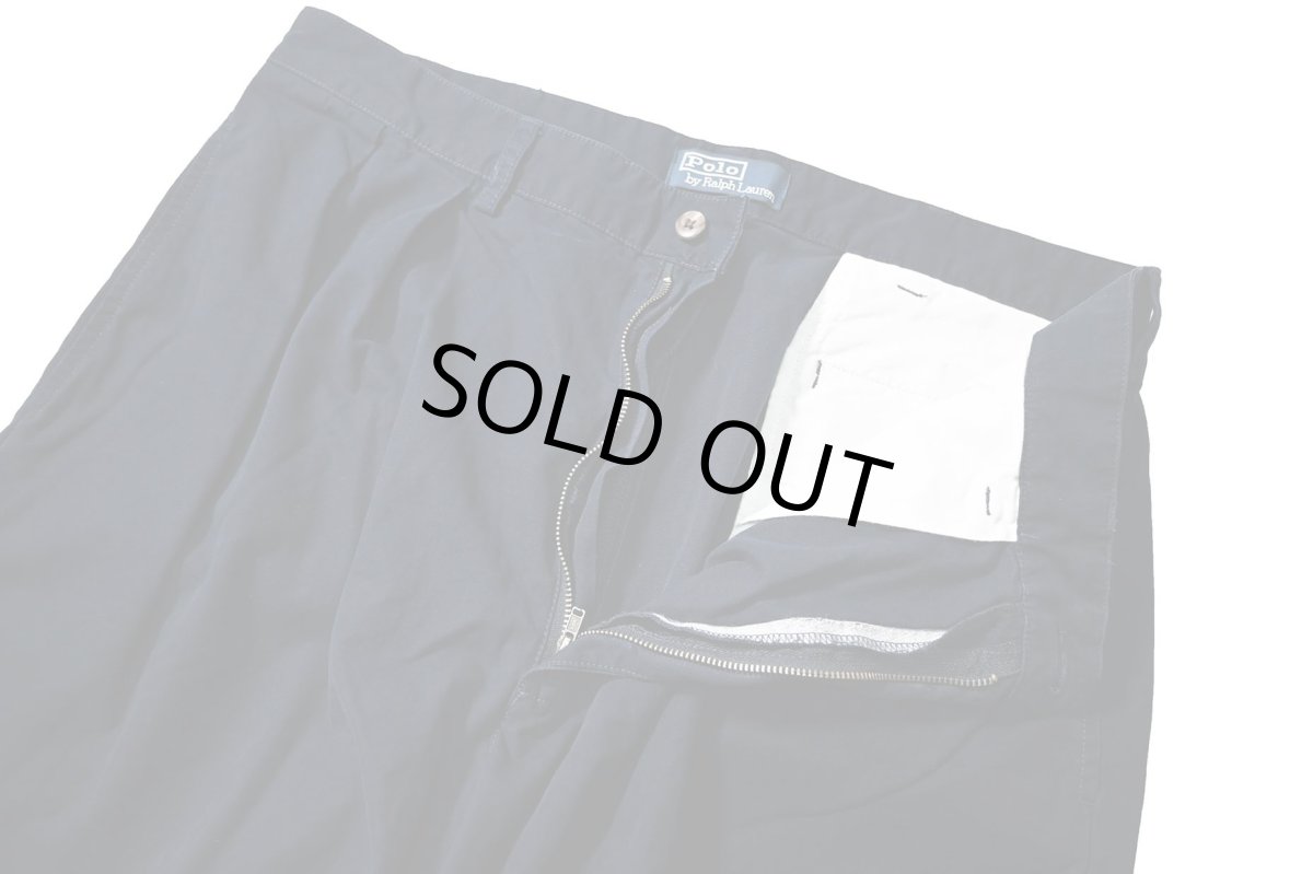 画像4: 90-00s Used Polo Ralph Lauren Andrew Shorts Navy ラルフローレン (4)