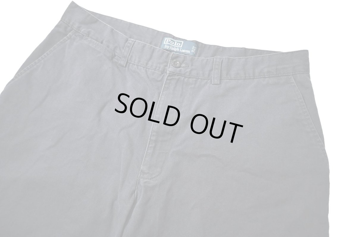画像2: 90-00s Used Polo Ralph Lauren Prospect Shorts Navy ラルフローレン (2)