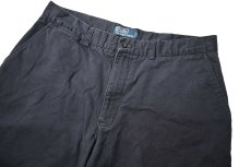 画像2: 90-00s Used Polo Ralph Lauren Prospect Shorts Navy ラルフローレン (2)