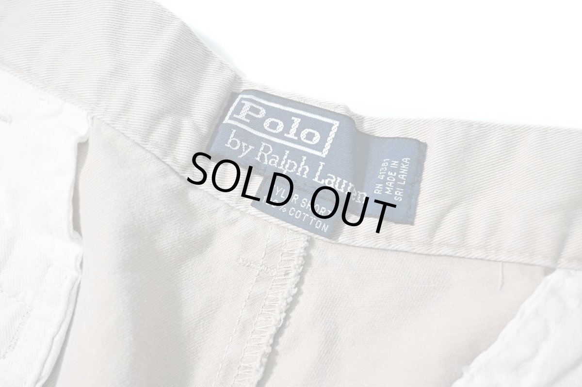 画像5: 90-00s Used Polo Ralph Lauren Tyler Shorts Khaki ラルフローレン (5)