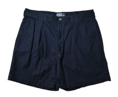 画像1: 90-00s Used Polo Ralph Lauren Andrew Shorts Navy ラルフローレン (1)