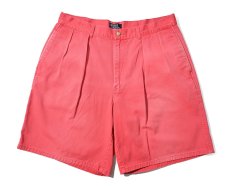 画像1: 90-00s Used Polo Ralph Lauren Shorts Pink made in USA ラルフローレン (1)