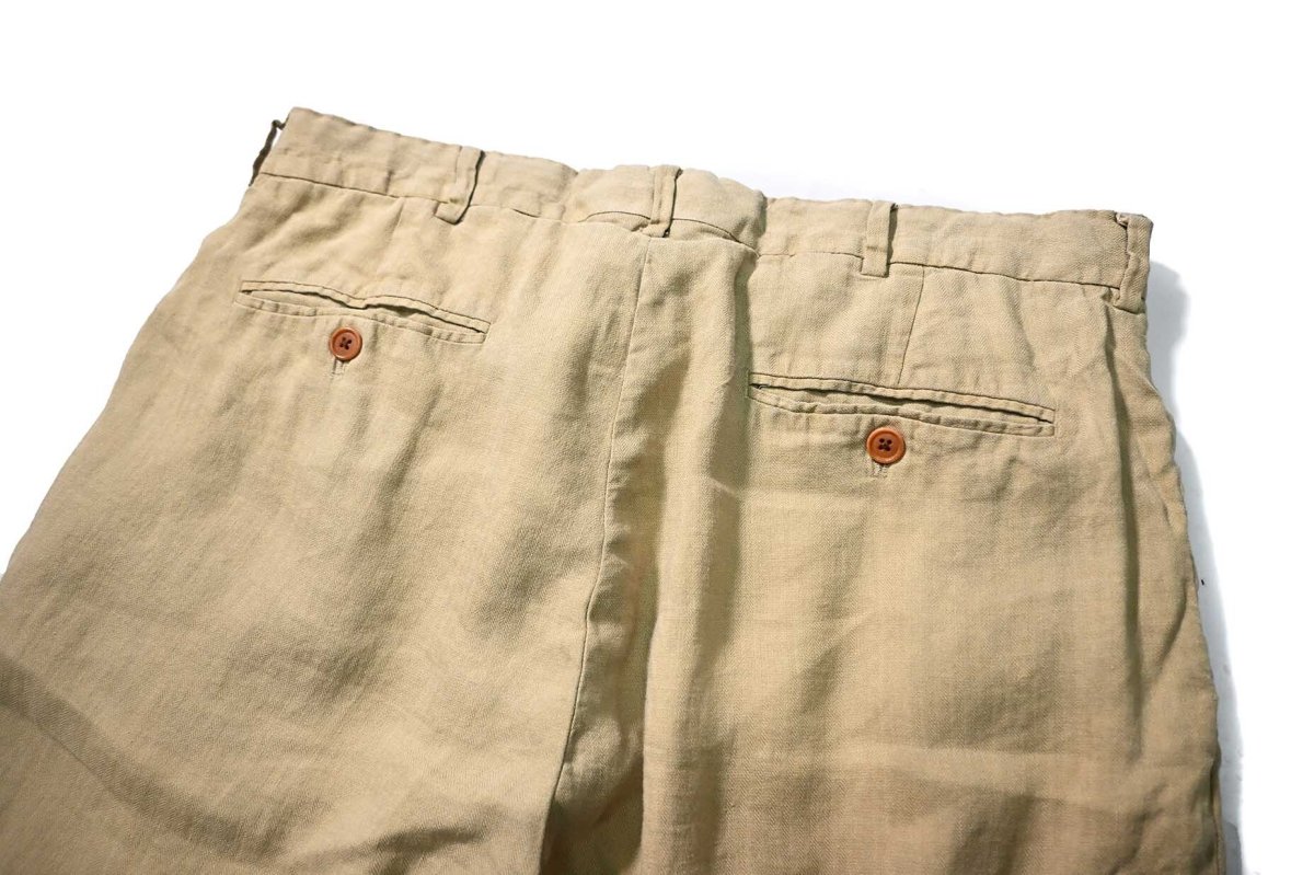 画像4: 90-00s Used Polo Ralph Lauren Linen/Silk Trouser ラルフローレン (4)