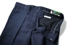 画像5: Cubavera Linen Dress Pants Dress Blue キューバベラ (5)