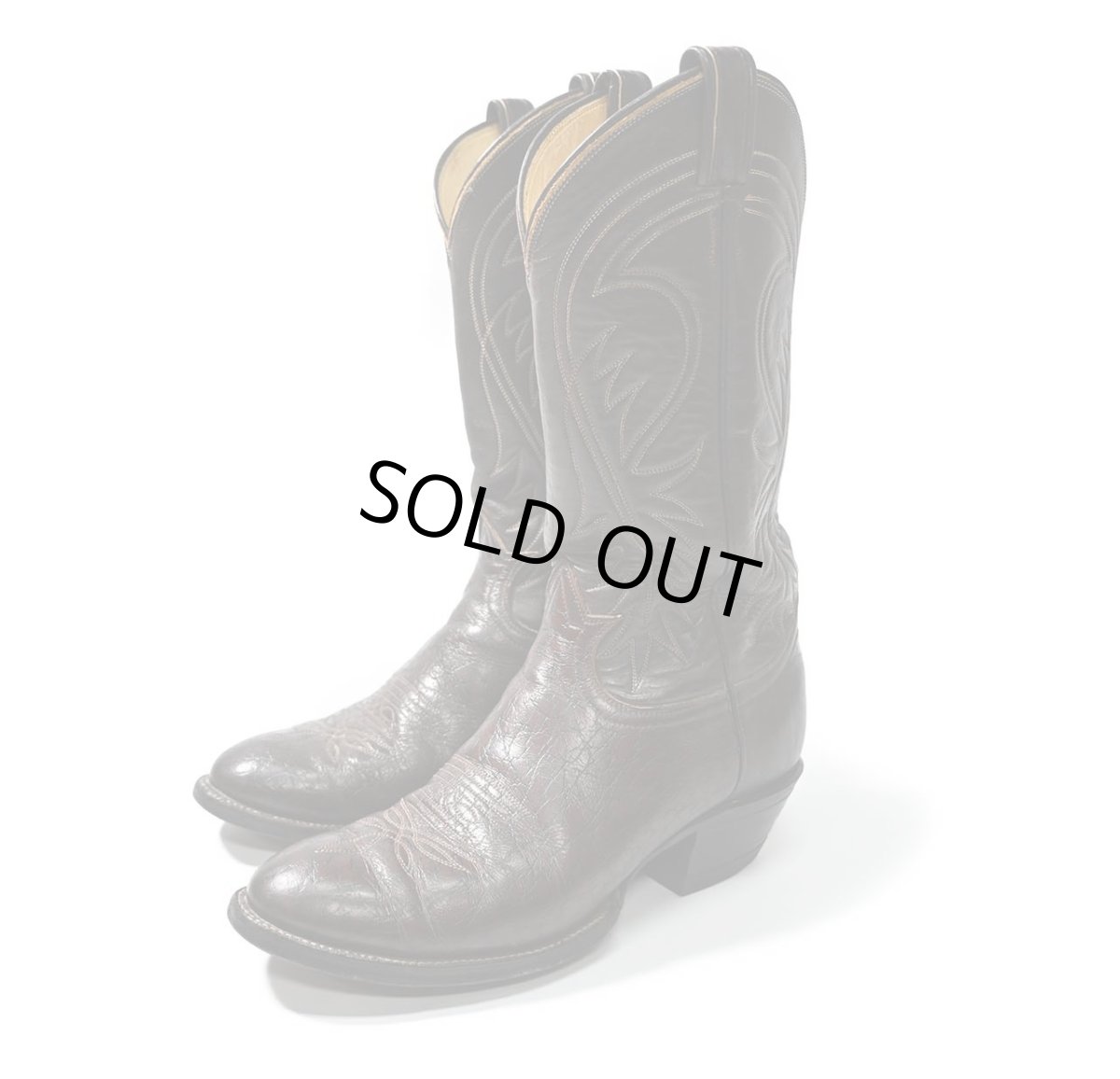 画像1: Used Tony Lama Western Boots (1)