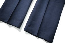 画像3: Cubavera Linen Dress Pants Dress Blue キューバベラ (3)