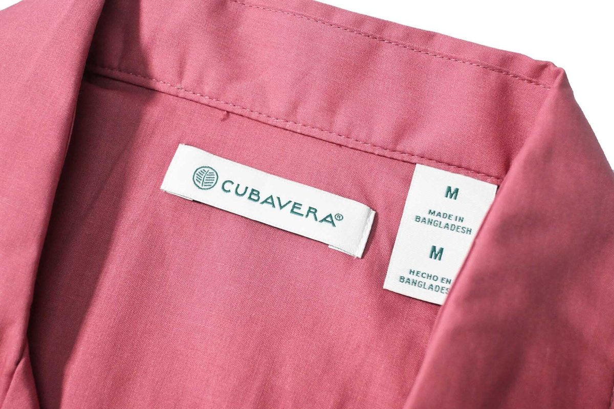 画像4: Cubavera Short Sleeve Guayabera Shirt Mauvewood キューバベラ (4)