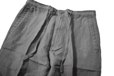 画像2: Cubavera Linen Brend Draw String Pants Castlerock キューバベラ (2)