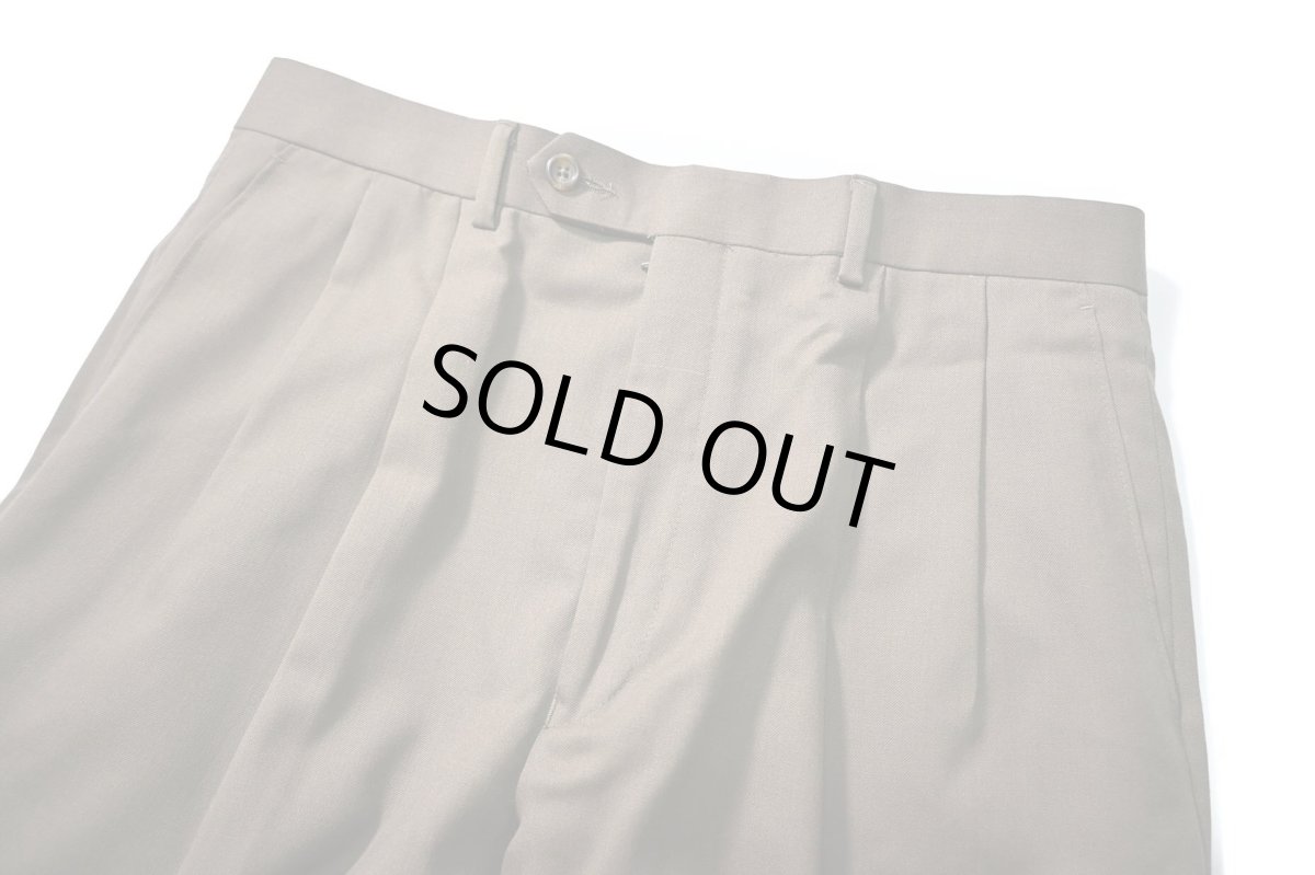 画像2: 00s Deadstock Chaps Wool Trouser (2)