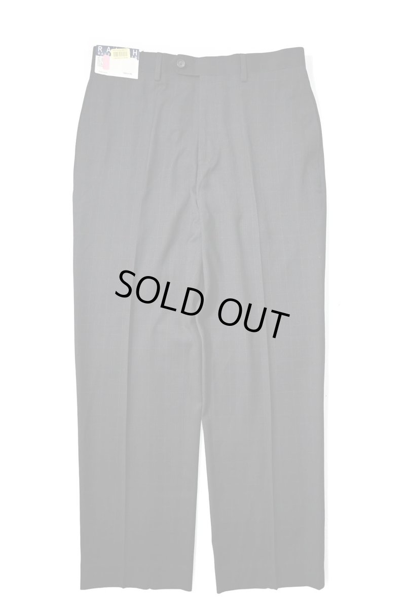 画像1: 90s Deadstock Ralph Lauren Polyester/Rayon Trouser (1)