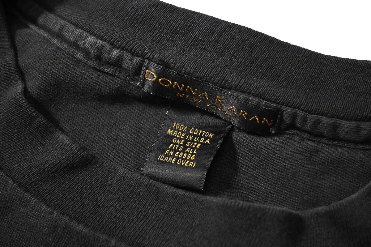 画像5: 90s Used DKNY Print Tee made in USA (5)