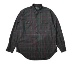 画像1: 90-00s Used Polo Ralph Lauren Plaid Shirt "G.I.Shirt" (1)