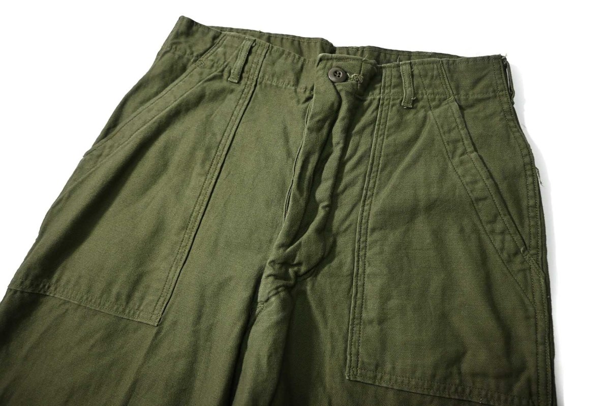 画像2: 60s Used Us Army OG-107 Utility Trouser (2)