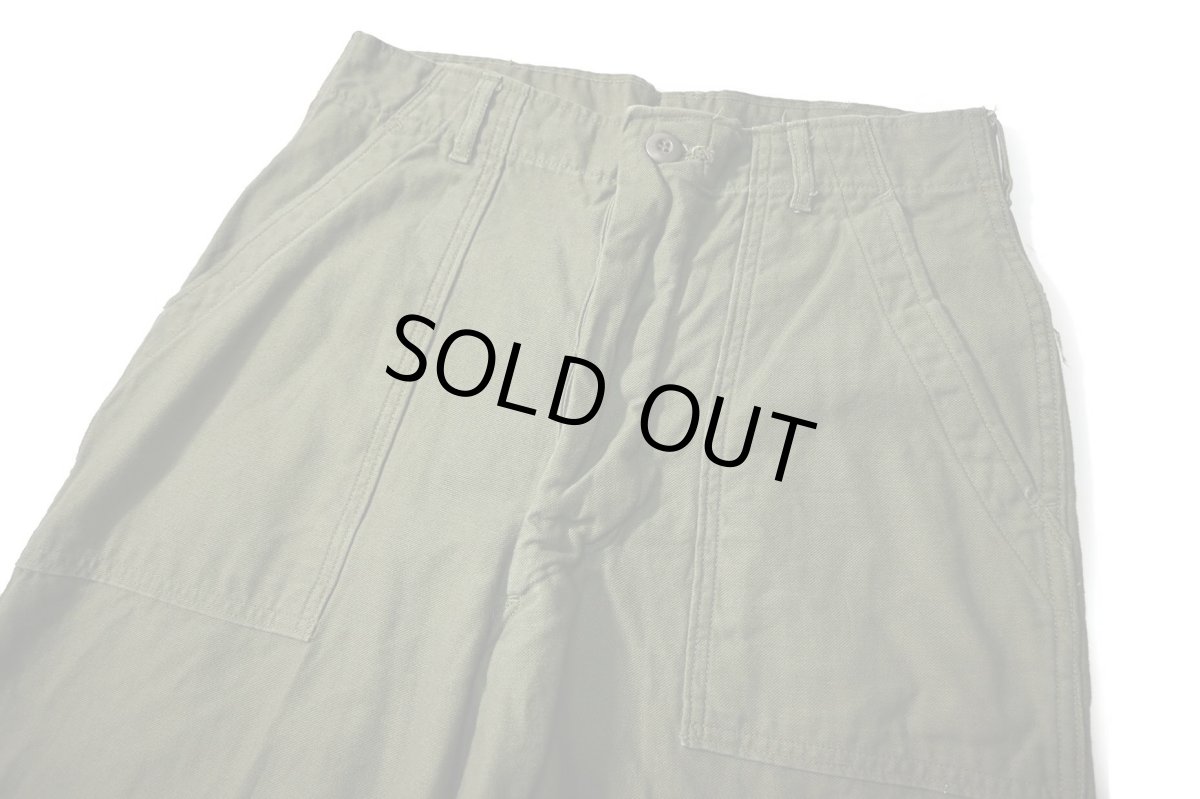 画像2: 60s Used Us Army OG-107 Utility Trouser (2)