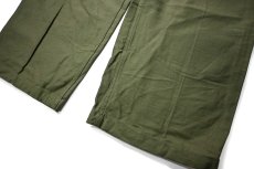 画像3: 70s Deadstock Us Army OG-107 Utility Trouser (3)