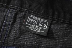 画像7: Prison Blues Double Knee Denim Work Jean Fade Black プリズンブルース (7)