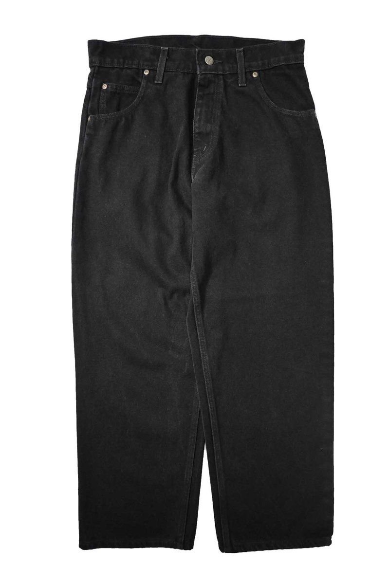 画像1: Prison Blues Relaxed Fit Jeans Rinsed Fade Black プリズンブルース (1)