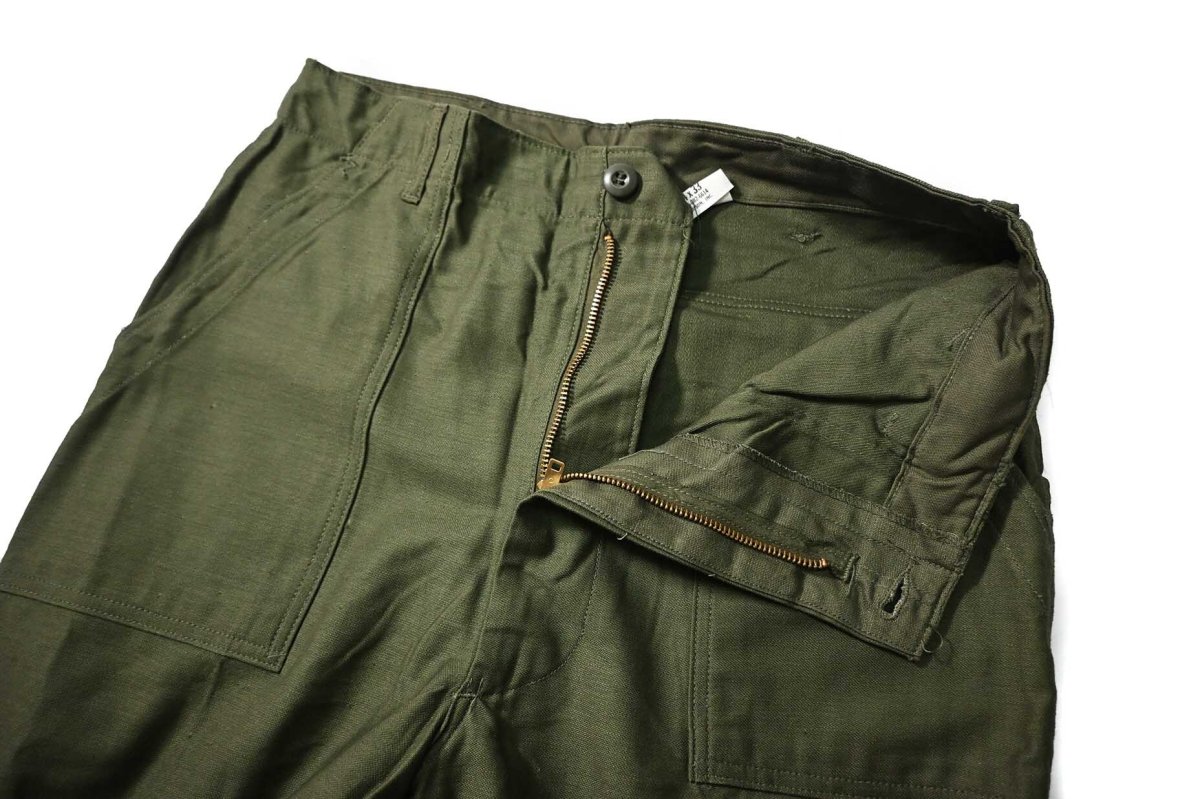 画像5: 70s Deadstock Us Army OG-107 Utility Trouser (5)