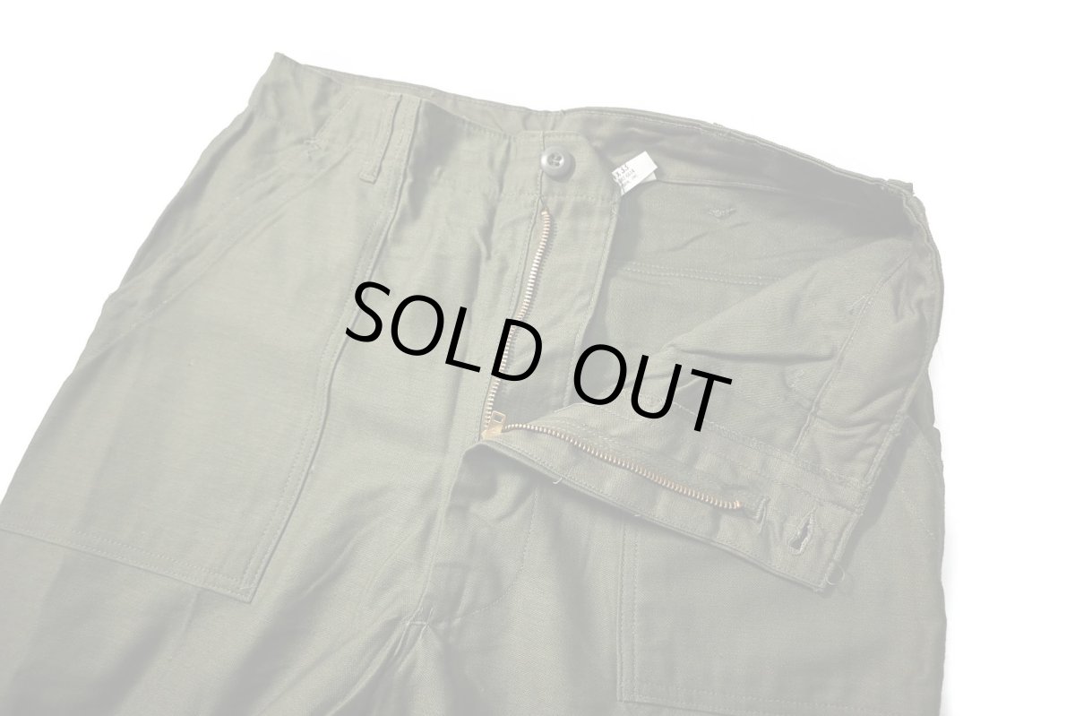 画像5: 70s Deadstock Us Army OG-107 Utility Trouser (5)