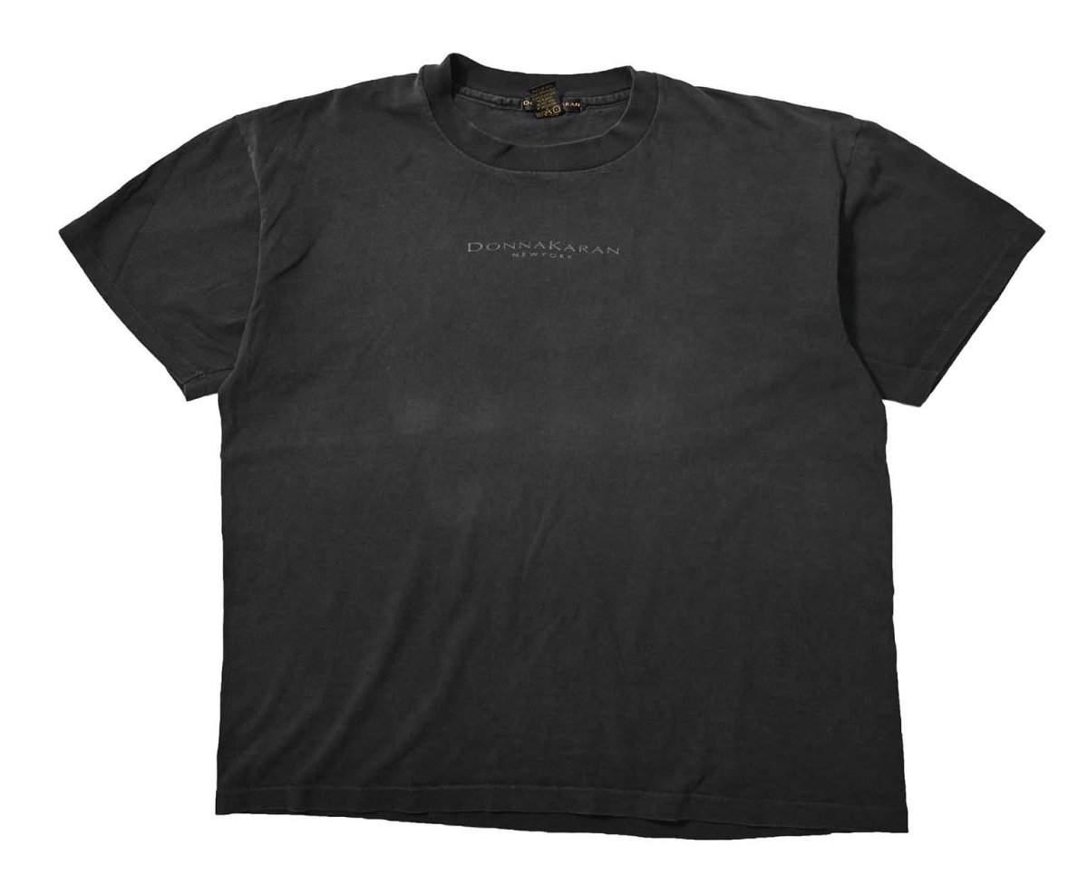 画像1: 90s Used DKNY Print Tee made in USA (1)