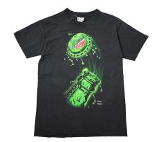 画像1: 90s Used Mountain Dew Print Tee made in USA (1)