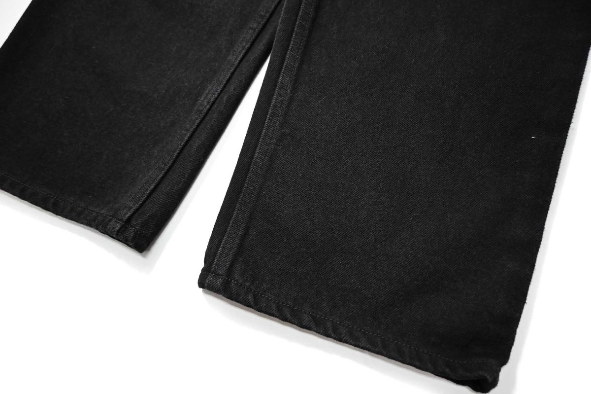 画像3: Prison Blues Relaxed Fit Jeans Rinsed Fade Black プリズンブルース (3)