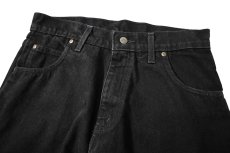 画像2: Prison Blues Relaxed Fit Jeans Rinsed Fade Black プリズンブルース (2)