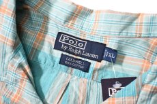 画像4: 90-00s Deadstock Polo Ralph Lauren Plaid Open Collar Shirt "Caldwell" (4)