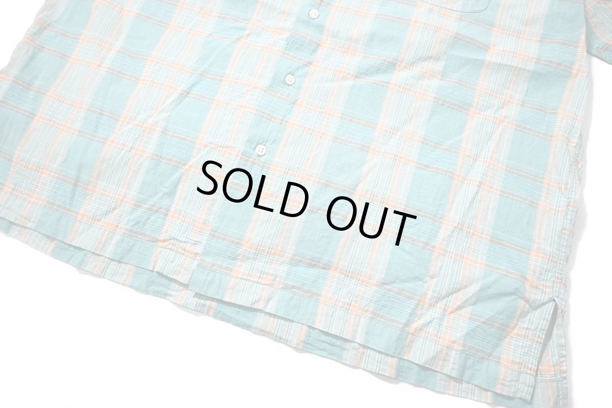 画像3: 90-00s Deadstock Polo Ralph Lauren Plaid Open Collar Shirt "Caldwell" (3)
