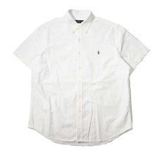 画像1: Used Ralph Lauren Short Sleeve Oxford B/D Shirt (1)