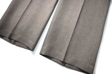 画像3: 80s Deadstock Levi's Action Slacks Grey Brown made in USA (3)