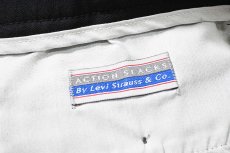 画像6: 90s Used Levi's Action Slacks Black (6)