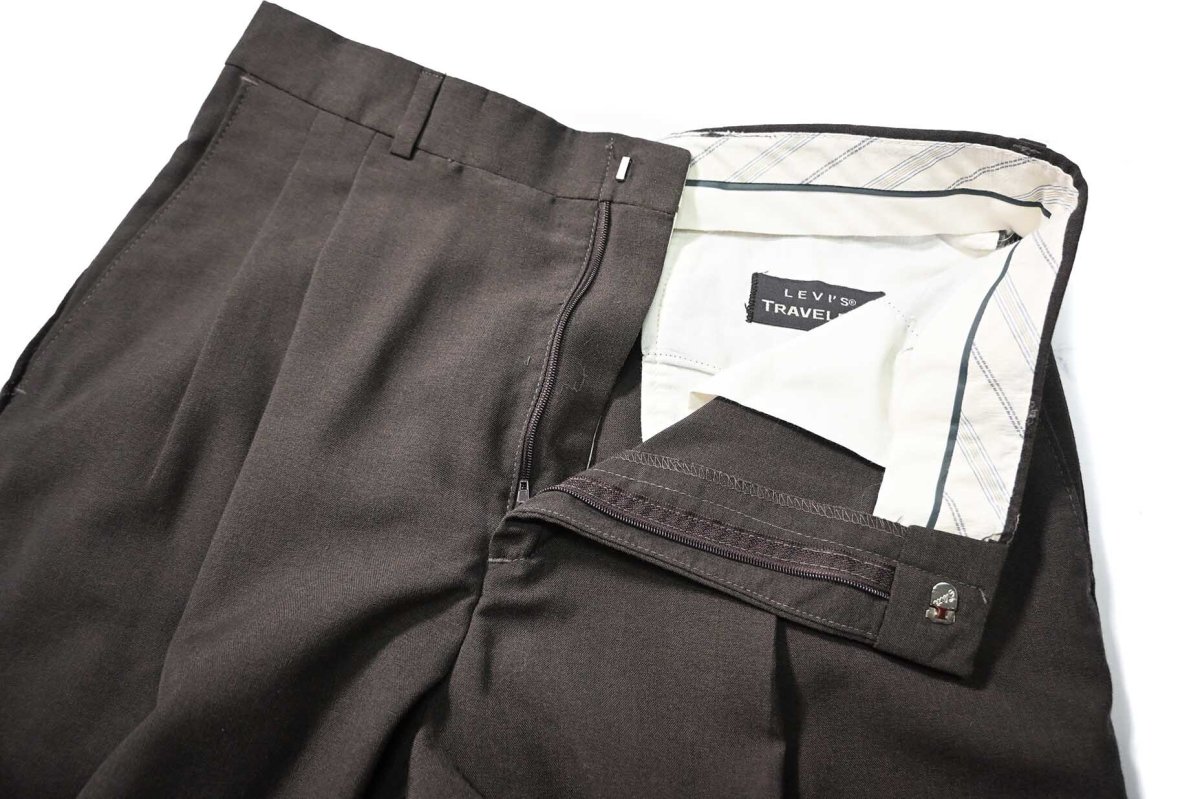 画像5: 90s Used Levi's Travelers Pleated Slacks (5)