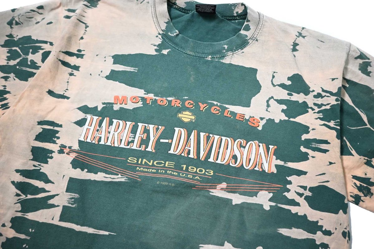 画像2: 90s Used Harley-Davidson Print Tee (2)