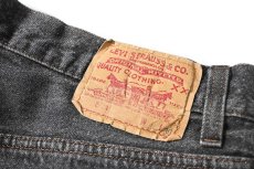 画像5: 90' Used Levi's 501 Denim Pants Black made in USA リーバイス 先染め (5)