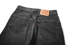 画像4: 99' Used Levi's 505 Denim Pants Black made in USA リーバイス (4)