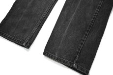 画像3: 90s Used Levi's 505 Denim Pants Black リーバイス (3)