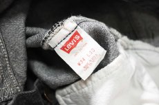 画像7: 90' Used Levi's 501 Denim Pants Black made in USA リーバイス 先染め (7)