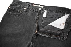 画像7: 00s Used Levi's 517 Denim Pants Black リーバイス (7)