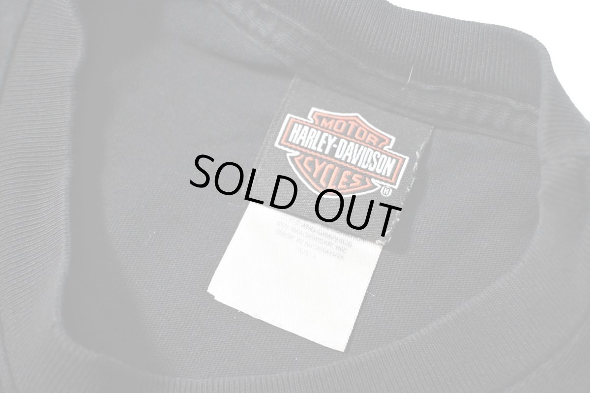 画像3: 00s Used Harley-Davidson Print Tee (3)