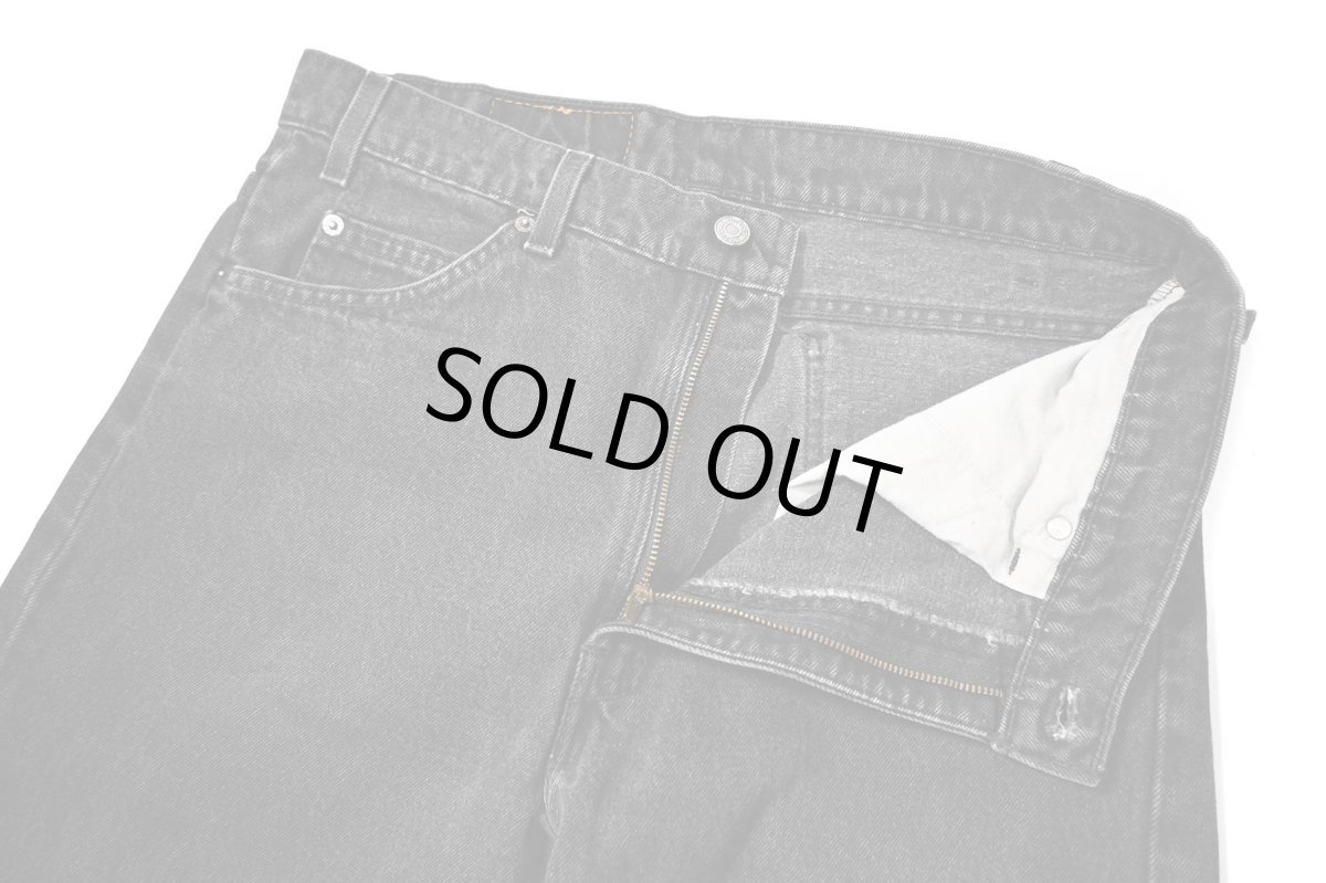 画像6: 90s Used Levi's 505 Denim Pants Black リーバイス (6)