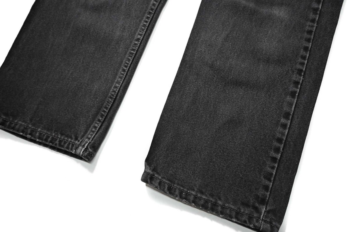 画像3: 99' Used Levi's 505 Denim Pants Black made in USA リーバイス (3)