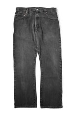 画像1: 00s Used Levi's 517 Denim Pants Black リーバイス (1)