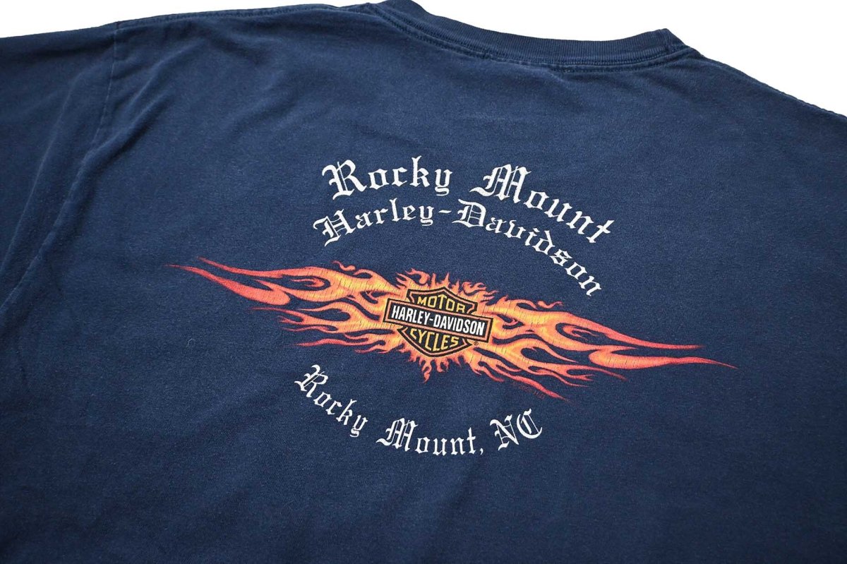 画像4: 00s Used Harley-Davidson Print Tee (4)