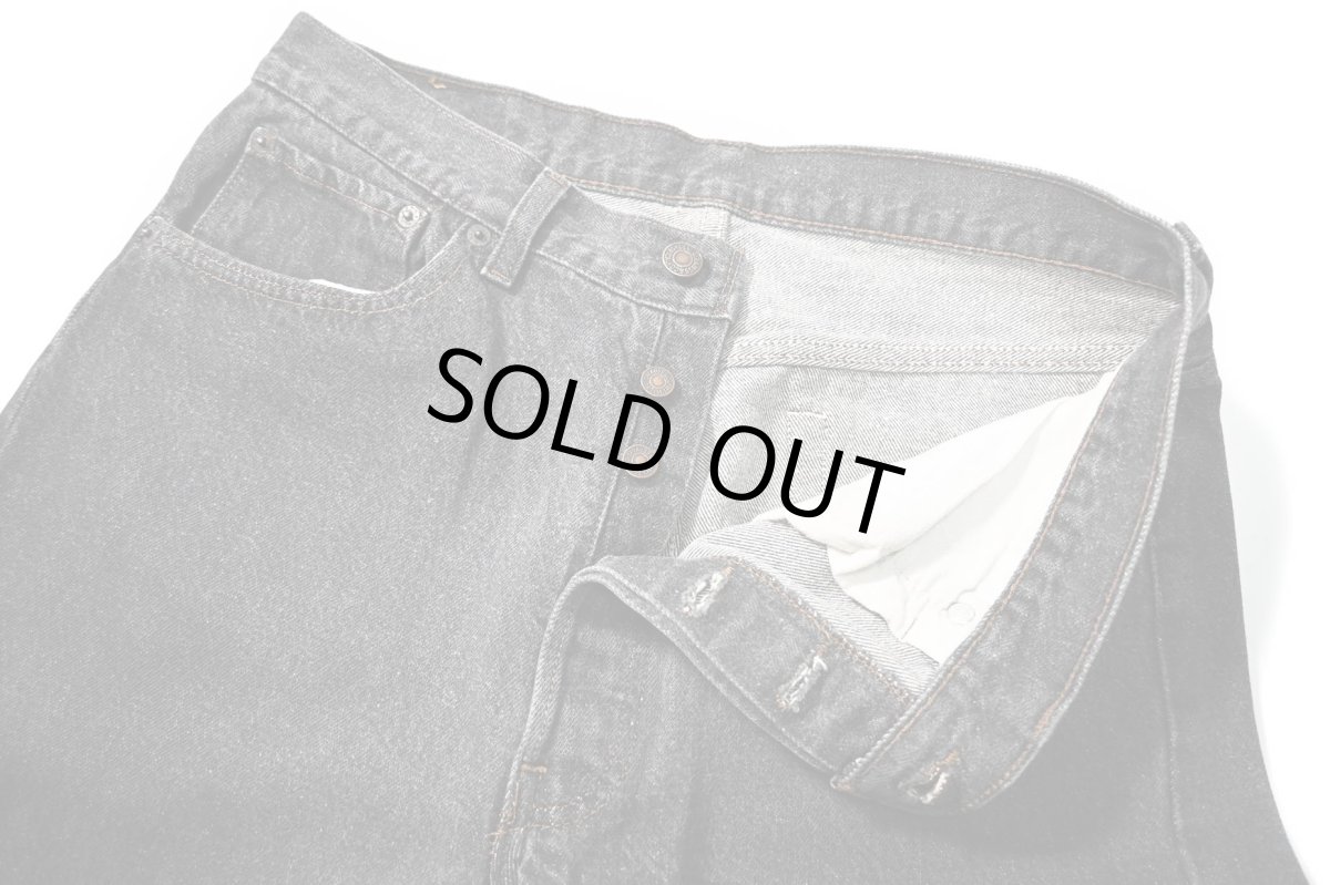 画像6: 90' Used Levi's 501 Denim Pants Black made in USA リーバイス 先染め (6)