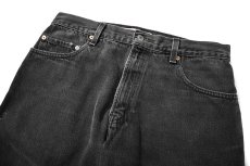 画像2: 00s Used Levi's 517 Denim Pants Black リーバイス (2)