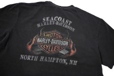 画像4: 00s Used Harley-Davidson Print Tee (4)