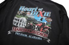 画像6: Used Harley-Davidson L/S Print Pocket Tee (6)